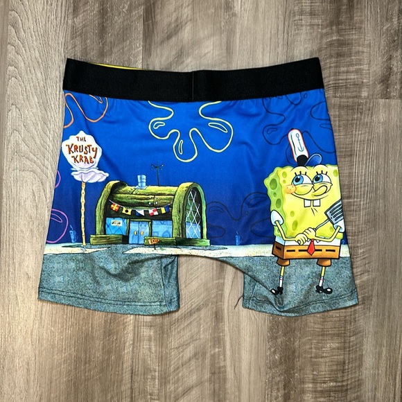 SpongeBob SquarePants Krusty Krab Boxer Brief - Small - Picture 2 of 3